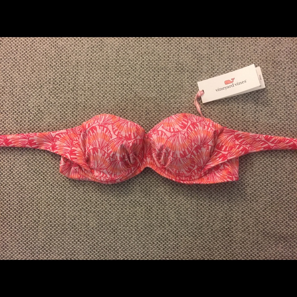 Vineyard Vines Swim Suit 4-Way Top: Size XS🐟